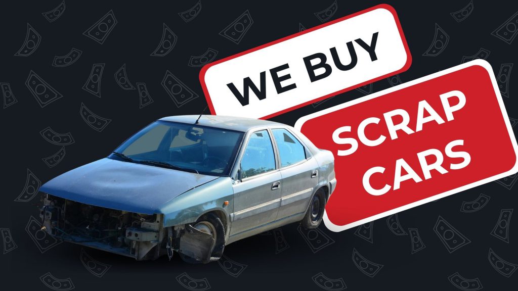 we buy scrap cars poster